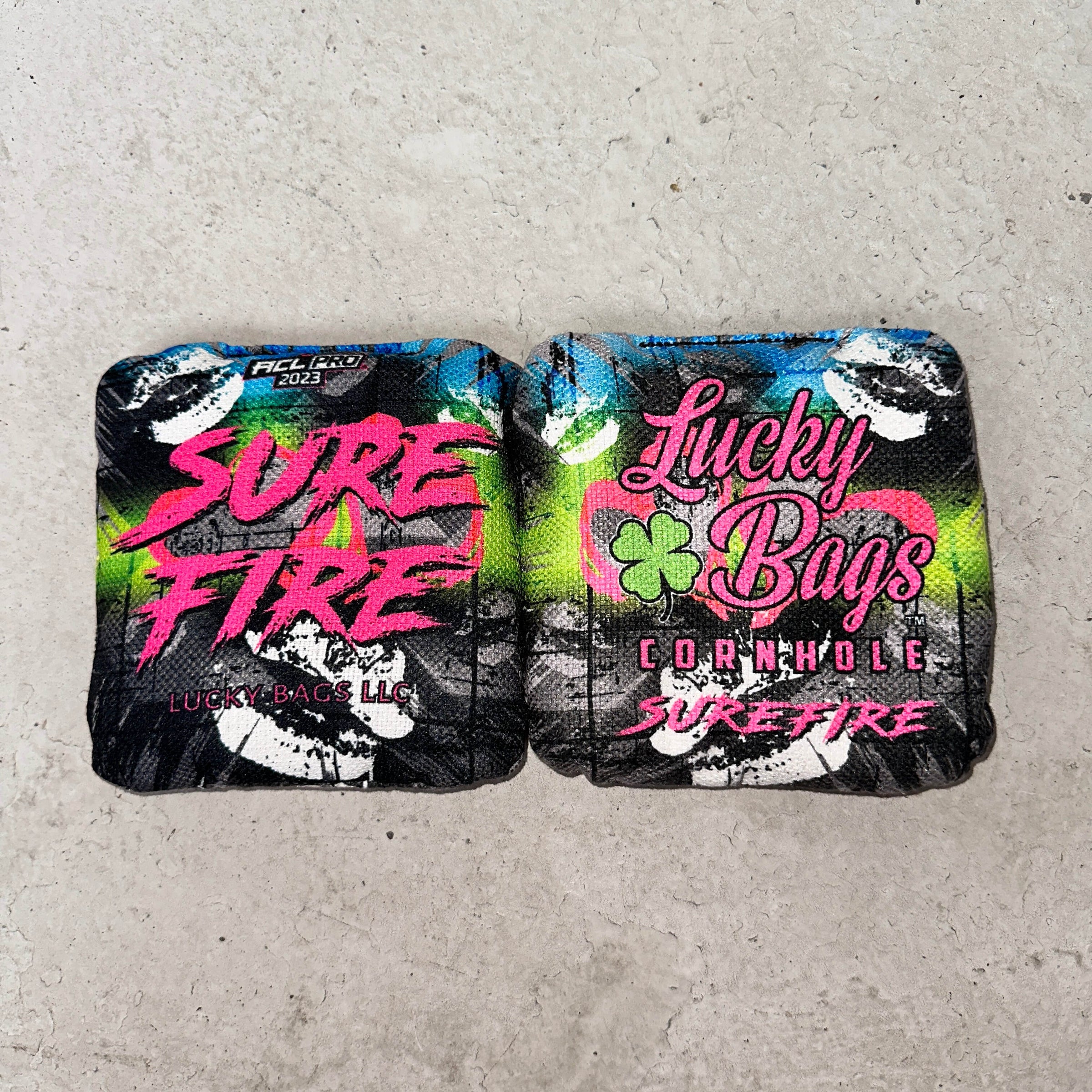 Lucky Surefire Bags - 5/8 (2023) | Queen City Yard Game Co. LLC