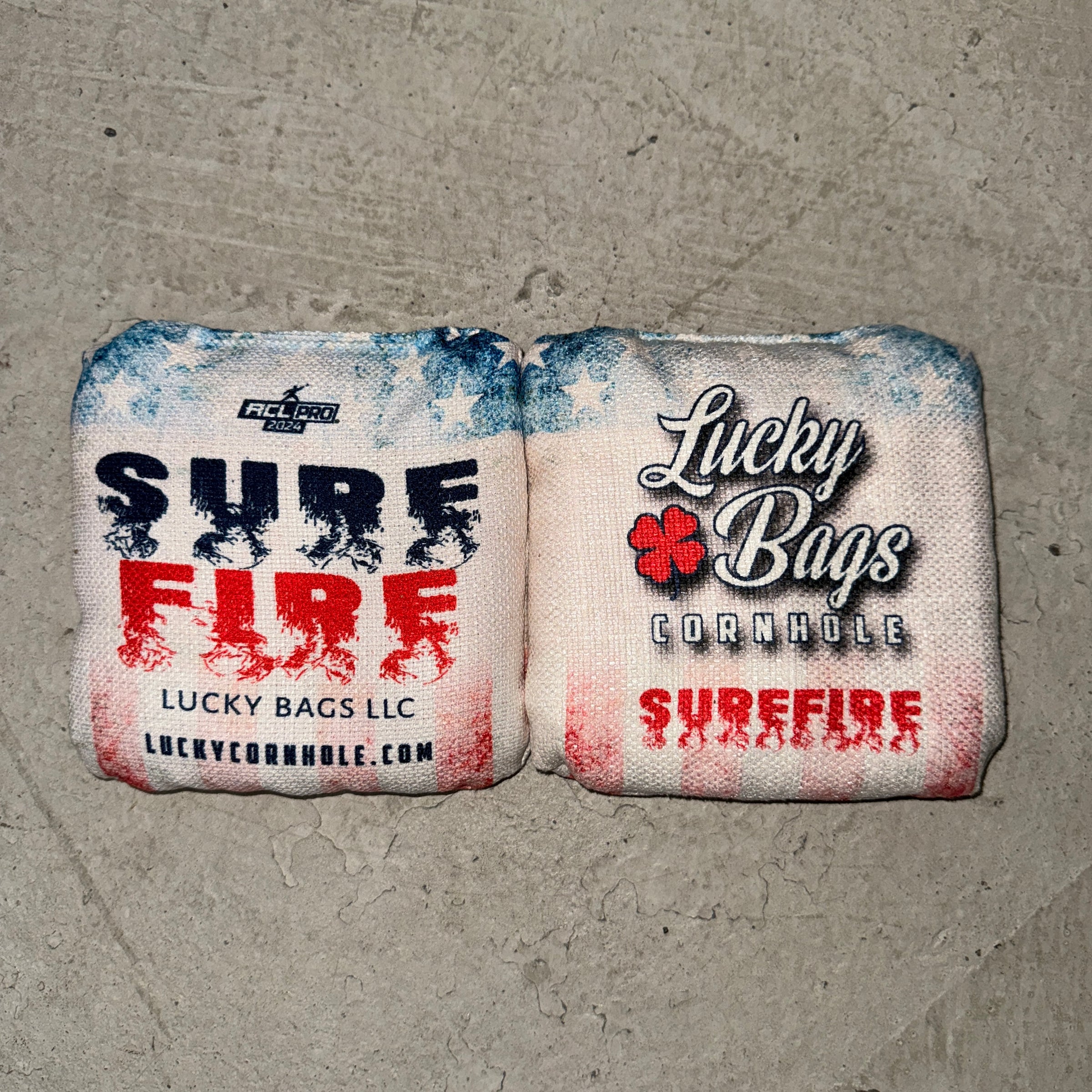 Lucky Surefire Bags - 5/8 (2024) | Queen City Yard Game Co. LLC