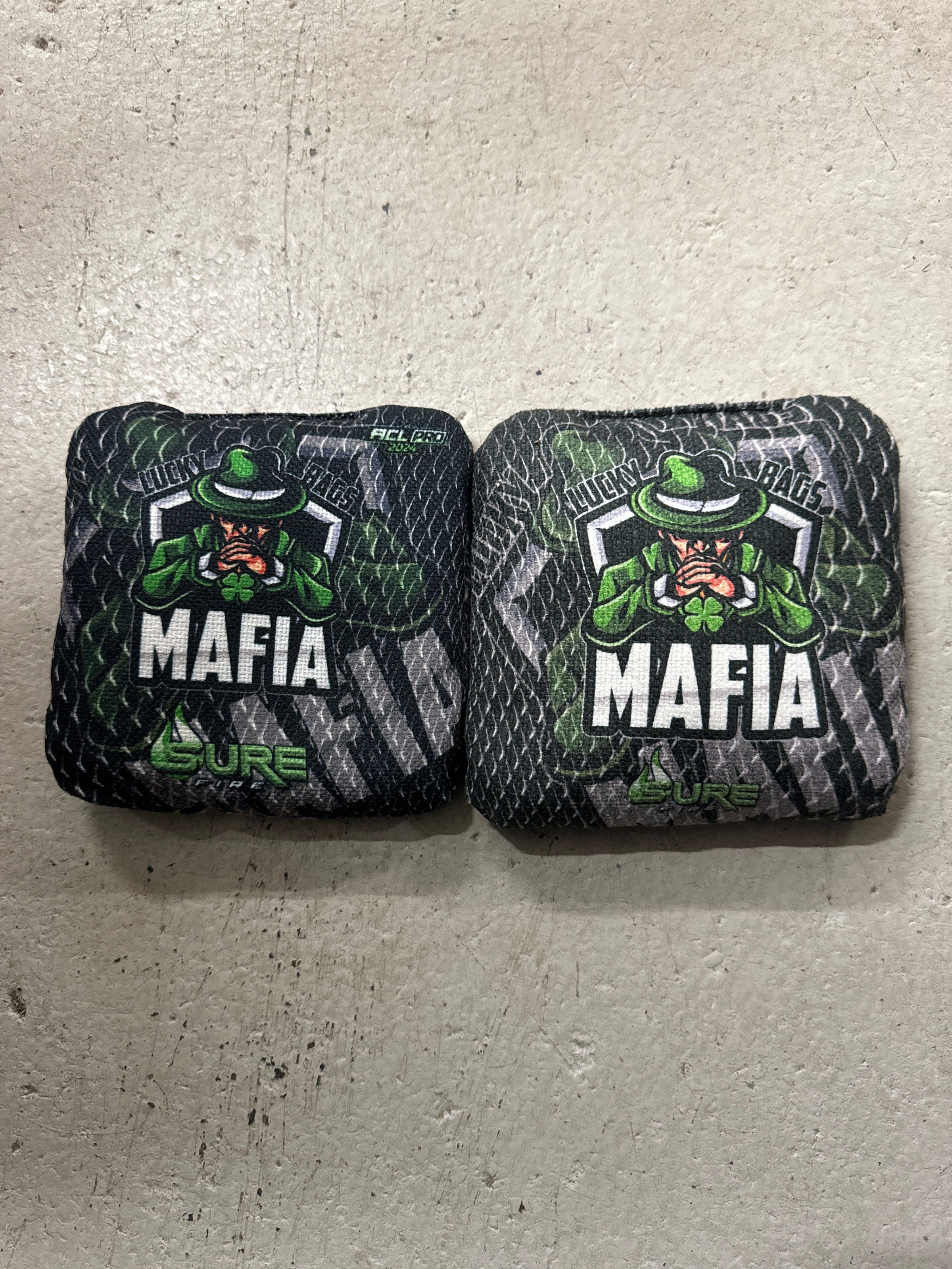 Lucky Surefire Bags - 5/8 (2024) | Queen City Yard Game Co. LLC