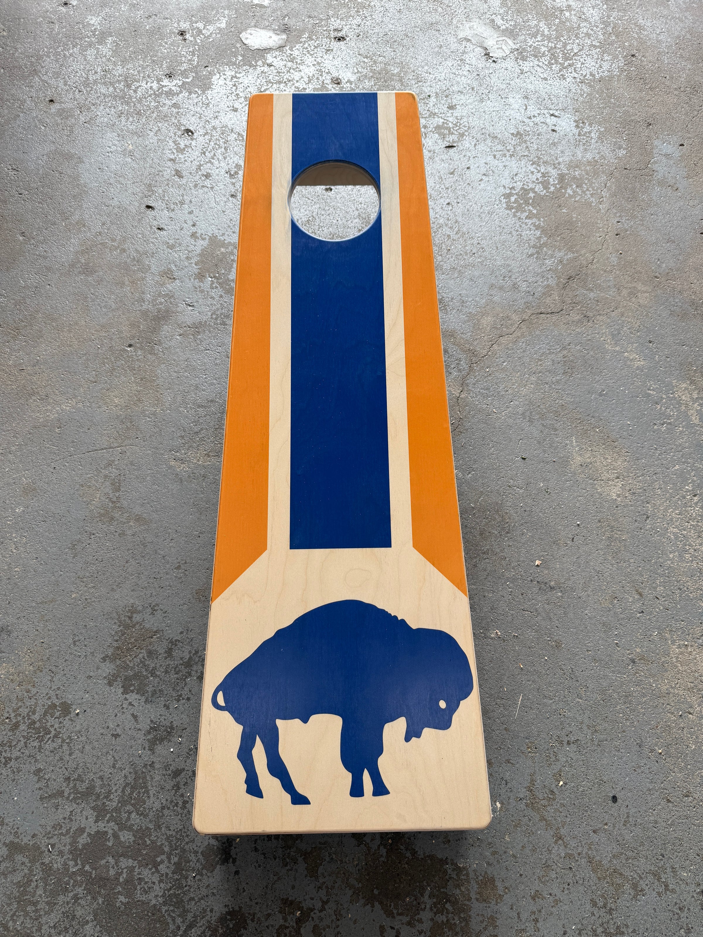Skinny/Trainer Cornhole Board | Queen City Yard Game Co. LLC