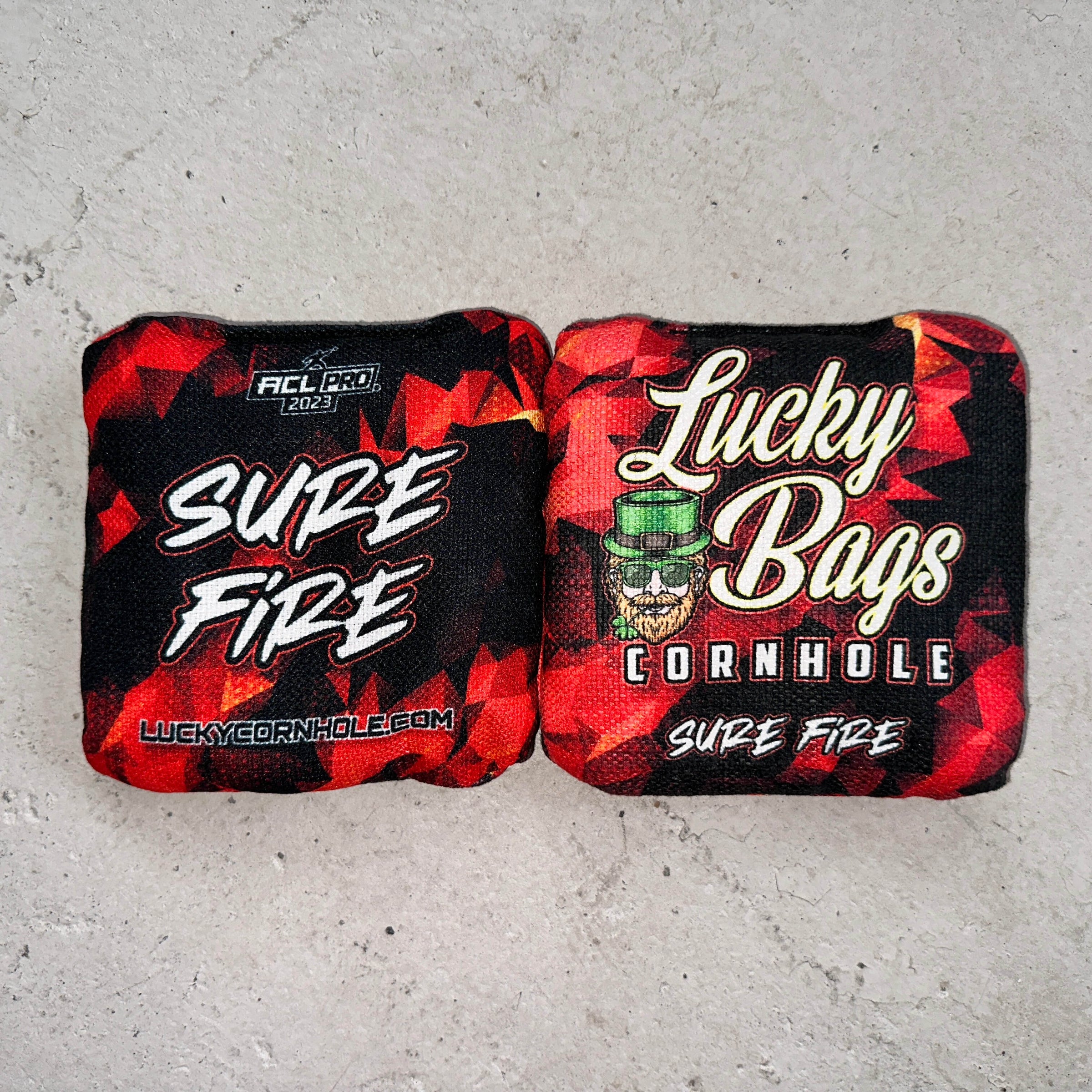 Lucky Surefire Bags - 5/8 (2023) | Queen City Yard Game Co. LLC