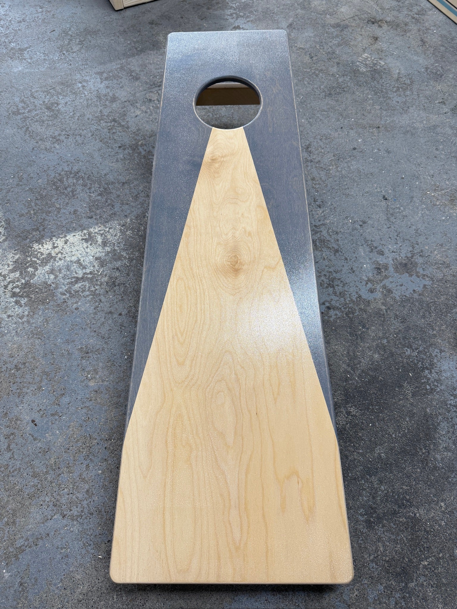 Skinny/Trainer Cornhole Board | Queen City Yard Game Co. LLC