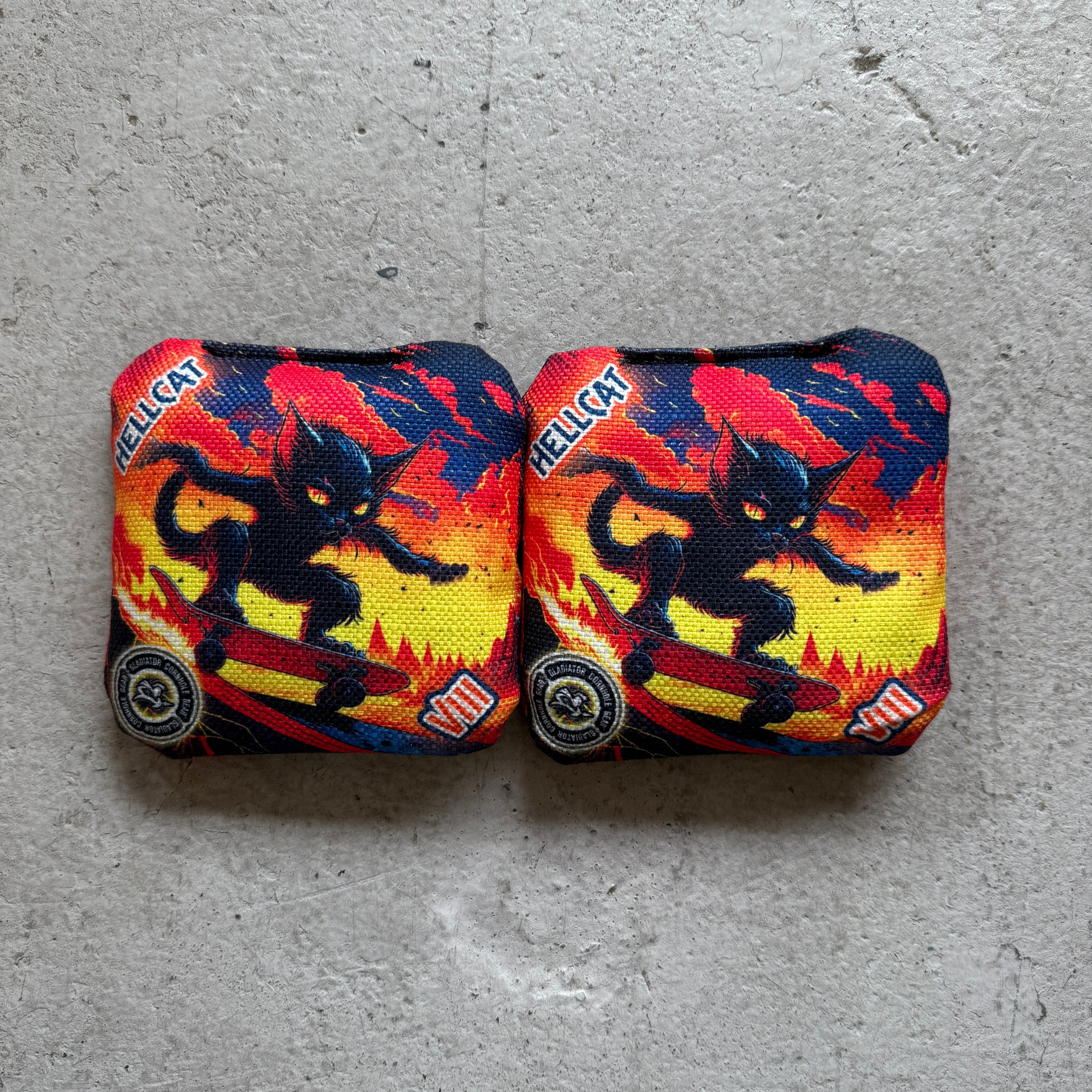 Gladiator Hellcat Bags - 6.5/8 (2025) | Queen City Yard Game Co. LLC