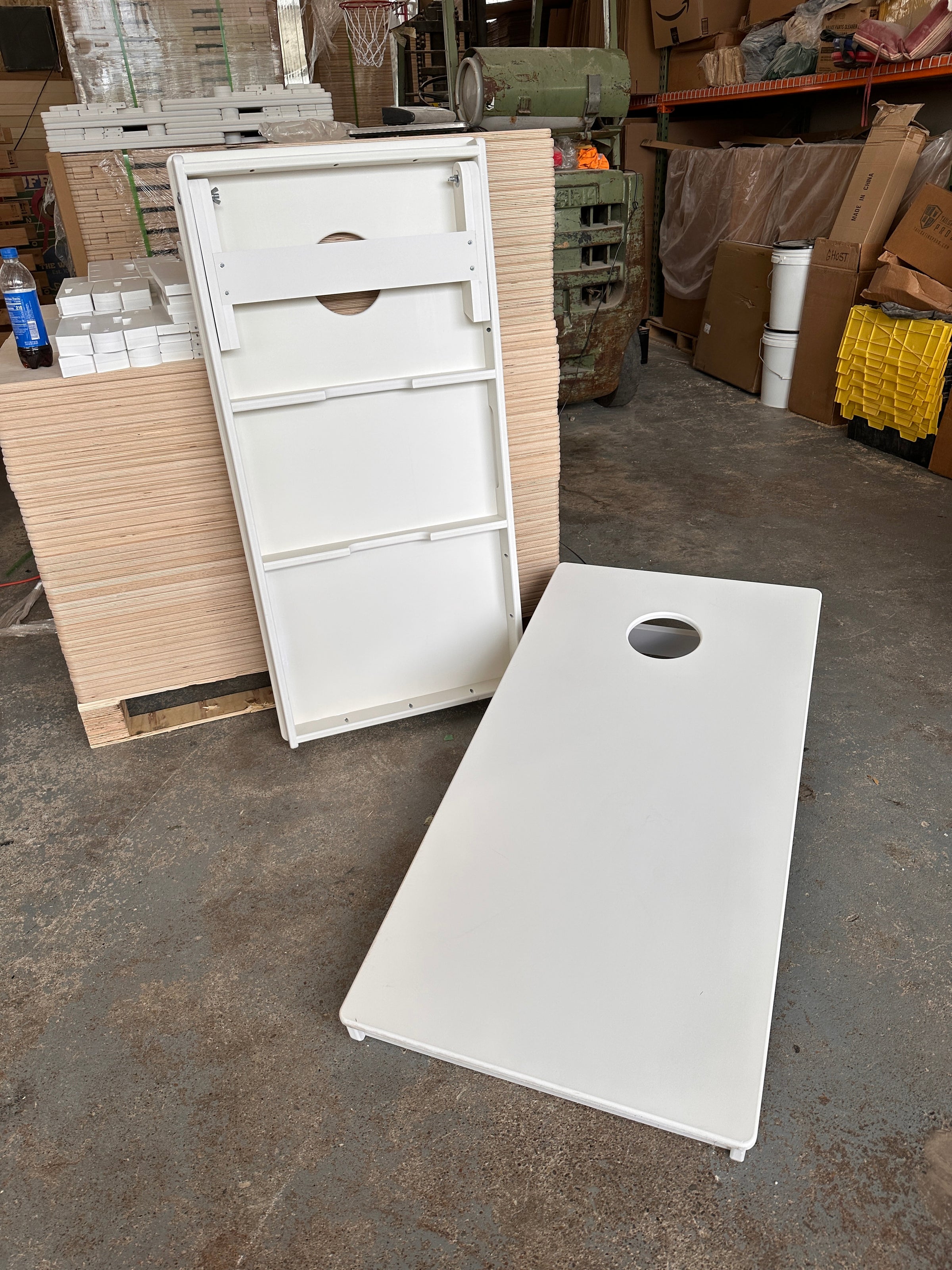 NEW: Premium PVC All Weather Cornhole Board Set | Queen City Yard