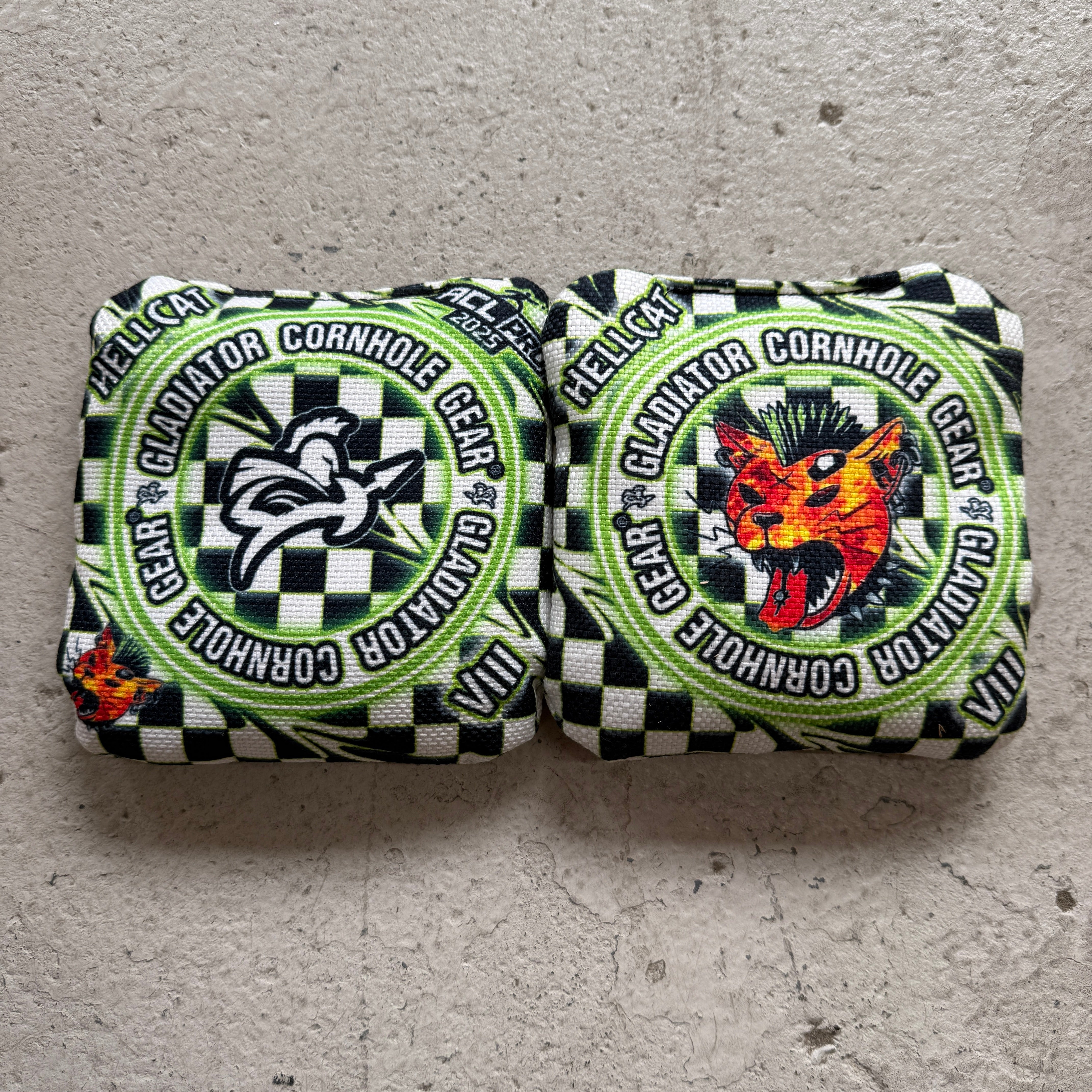 Gladiator Hellcat Bags - 6.5/8 (2025) | Queen City Yard Game Co. LLC