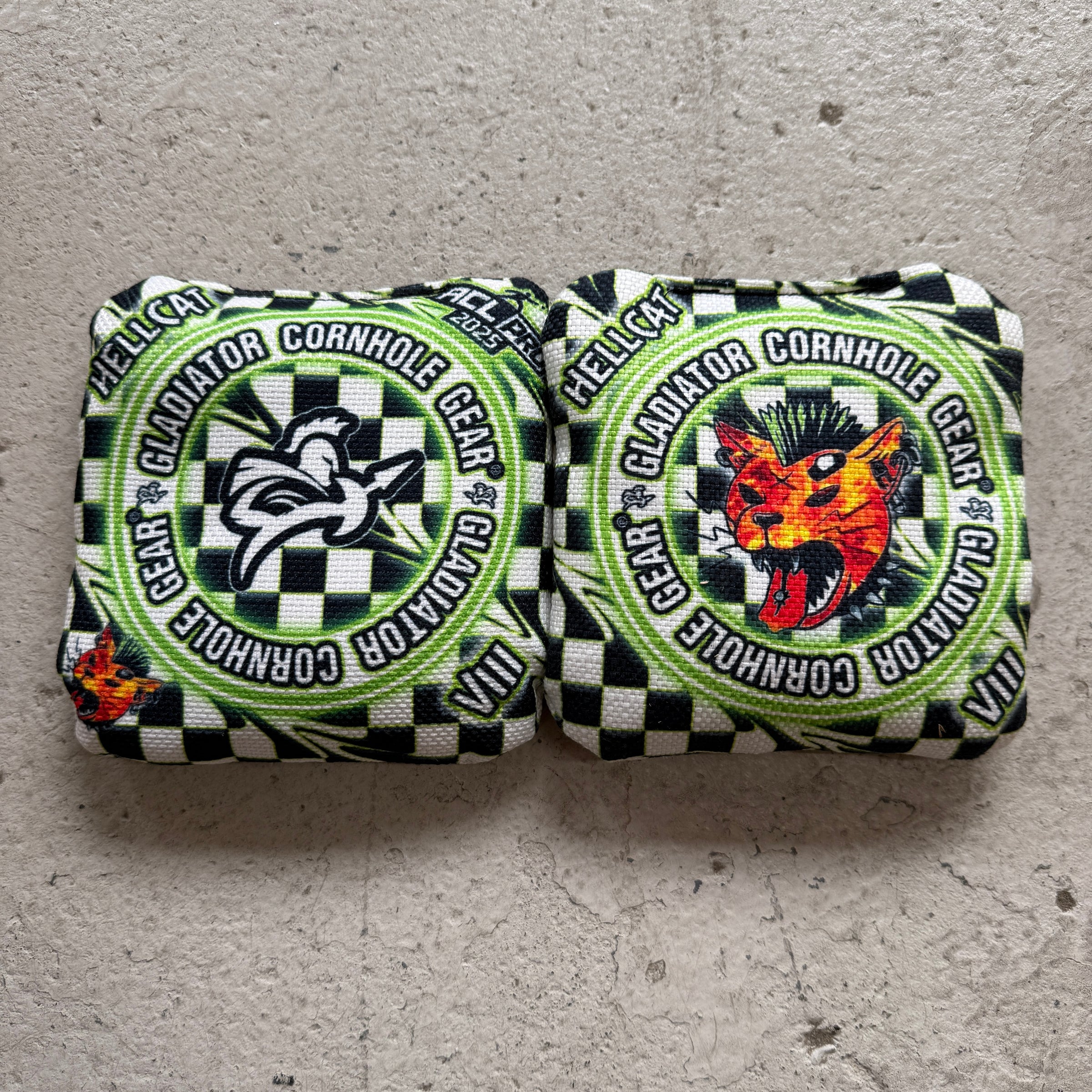 Gladiator Hellcat Bags - 6.5/8 (2025) | Queen City Yard Game Co. LLC