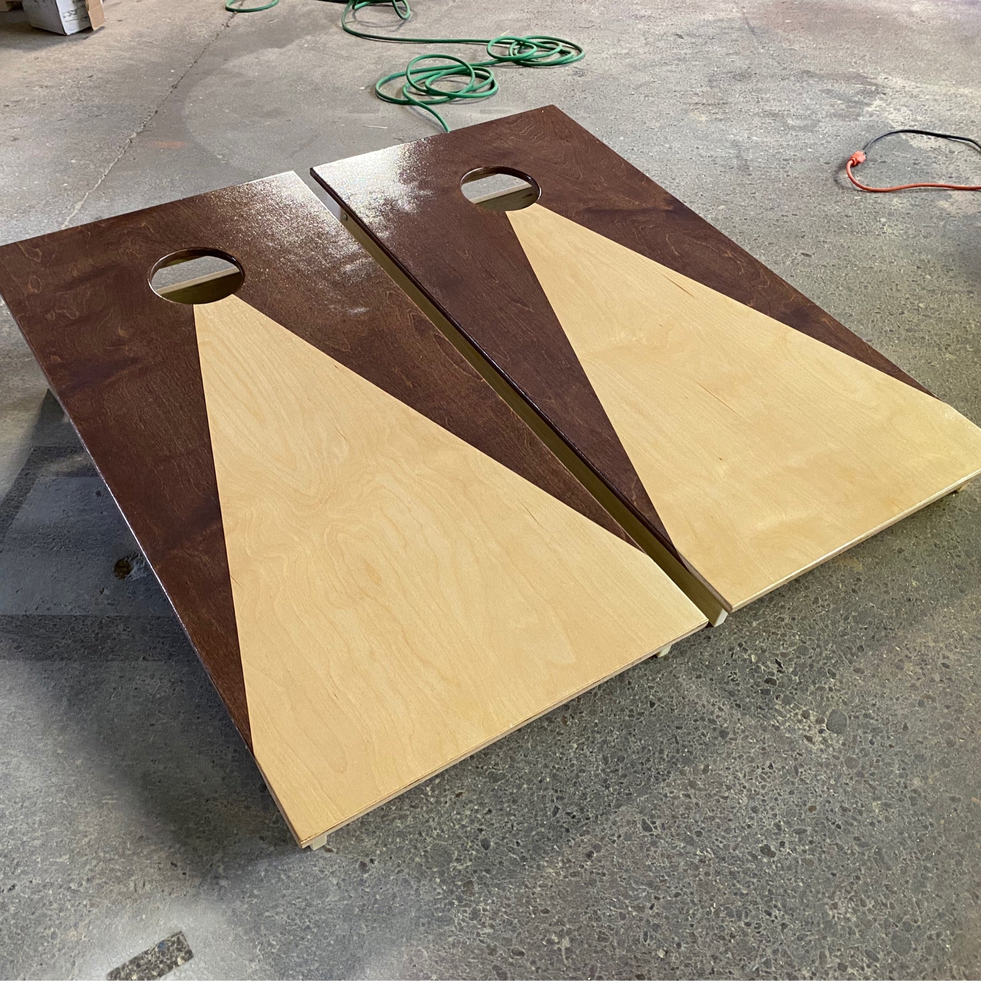 Premium ACL Spec Cornhole Board Set | Queen City Yard Game Co. LLC