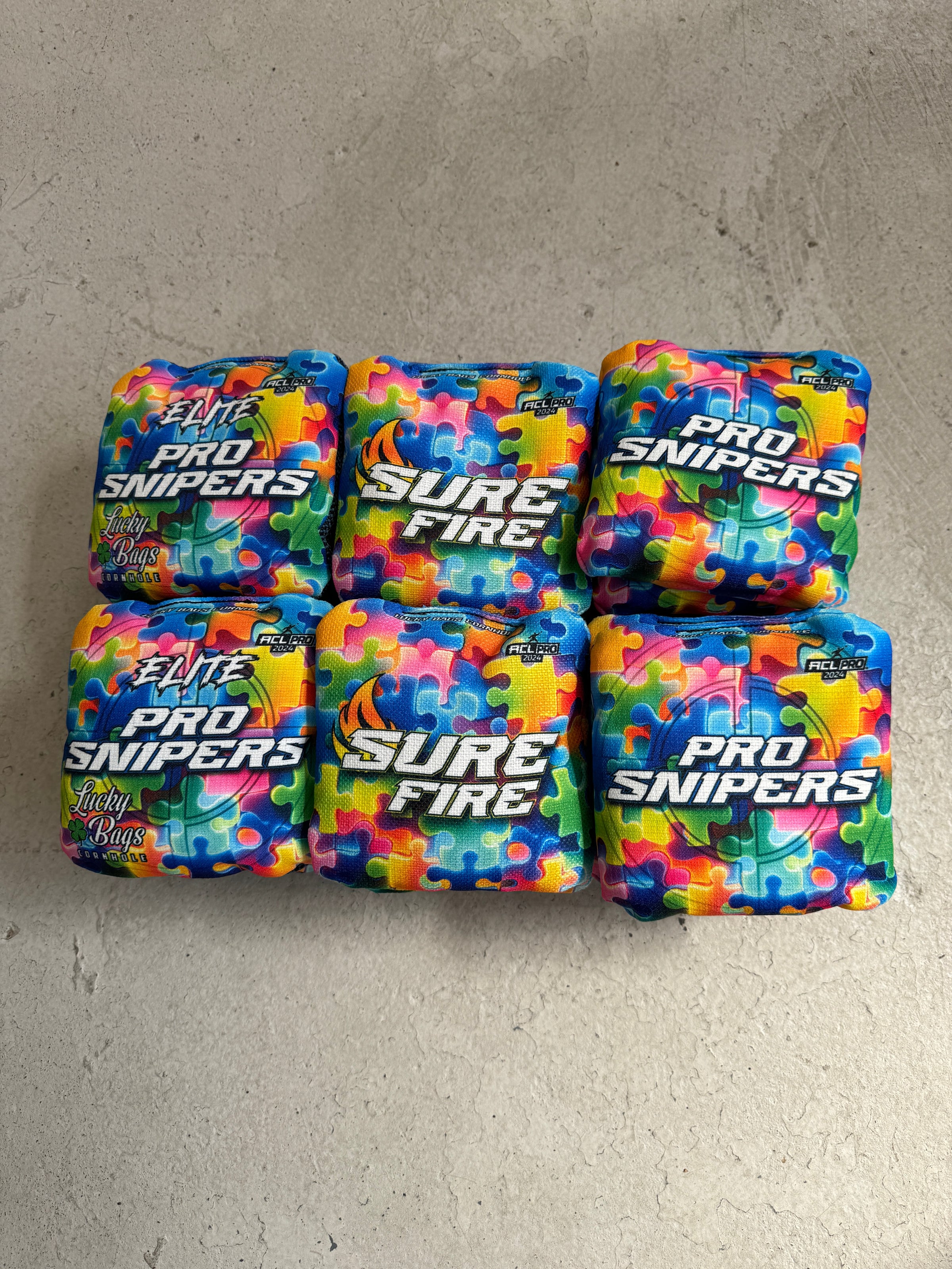 Lucky Surefire 2024 Bags - 5/8 (2024) | Queen City Yard Game Co. LLC