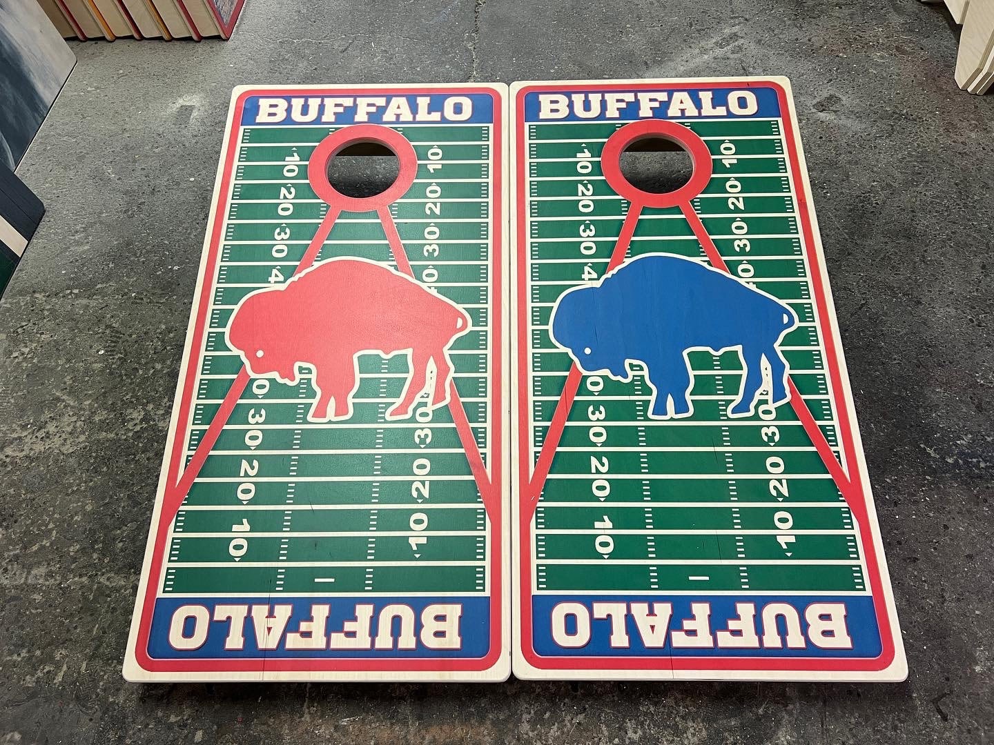 Buffalo Football Field Board Set