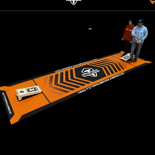 Titan The Patent Pending X Factor Cornhole Boards - Cornhole Board with  Built-in Handles, Corn Holes Outdoor Game - Cornhole Set, Travel Games,  Beach